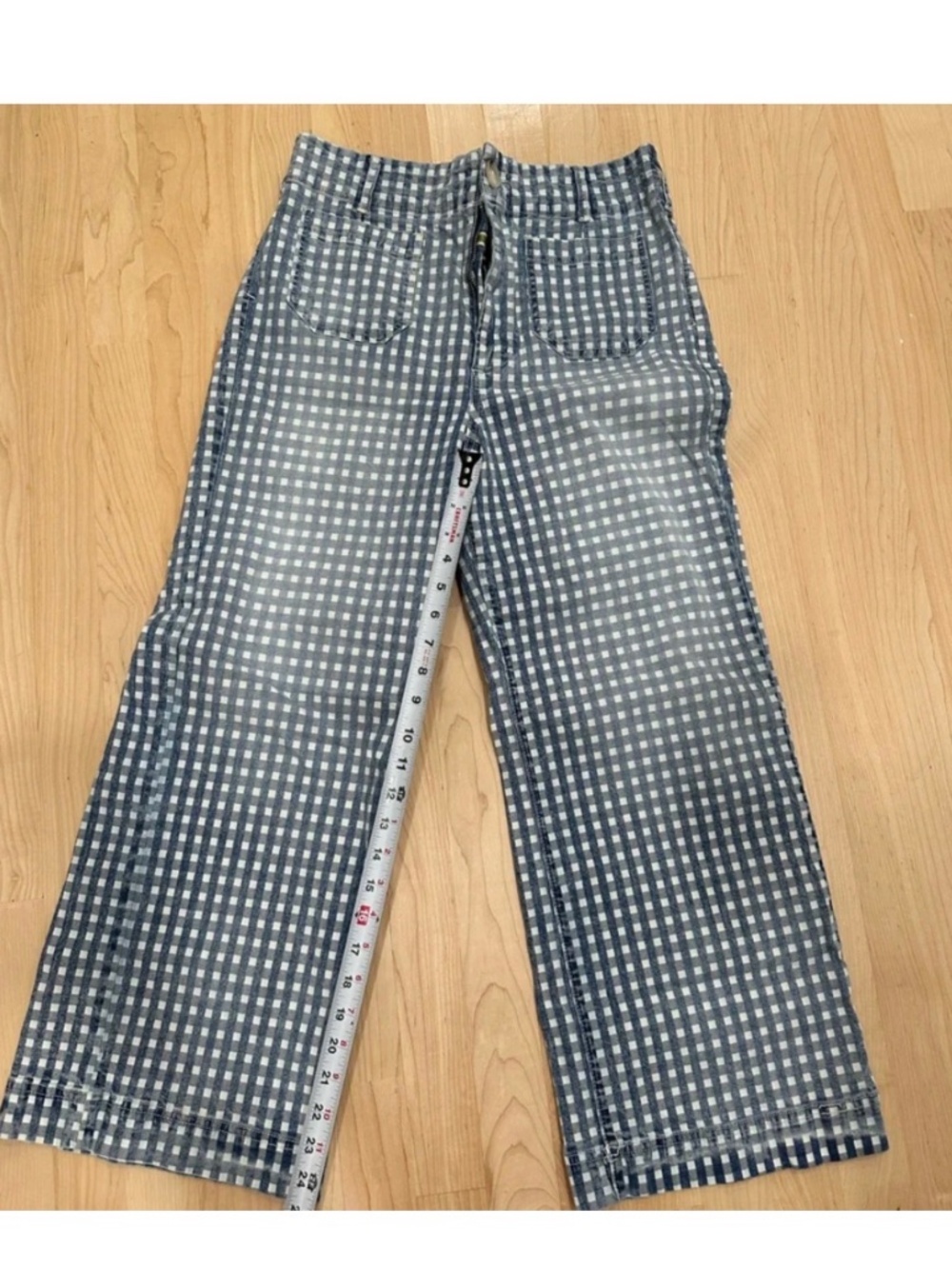Anthropologie - Pilcro The Skipper Gingham Picnic Pants - Picture 4 of 8